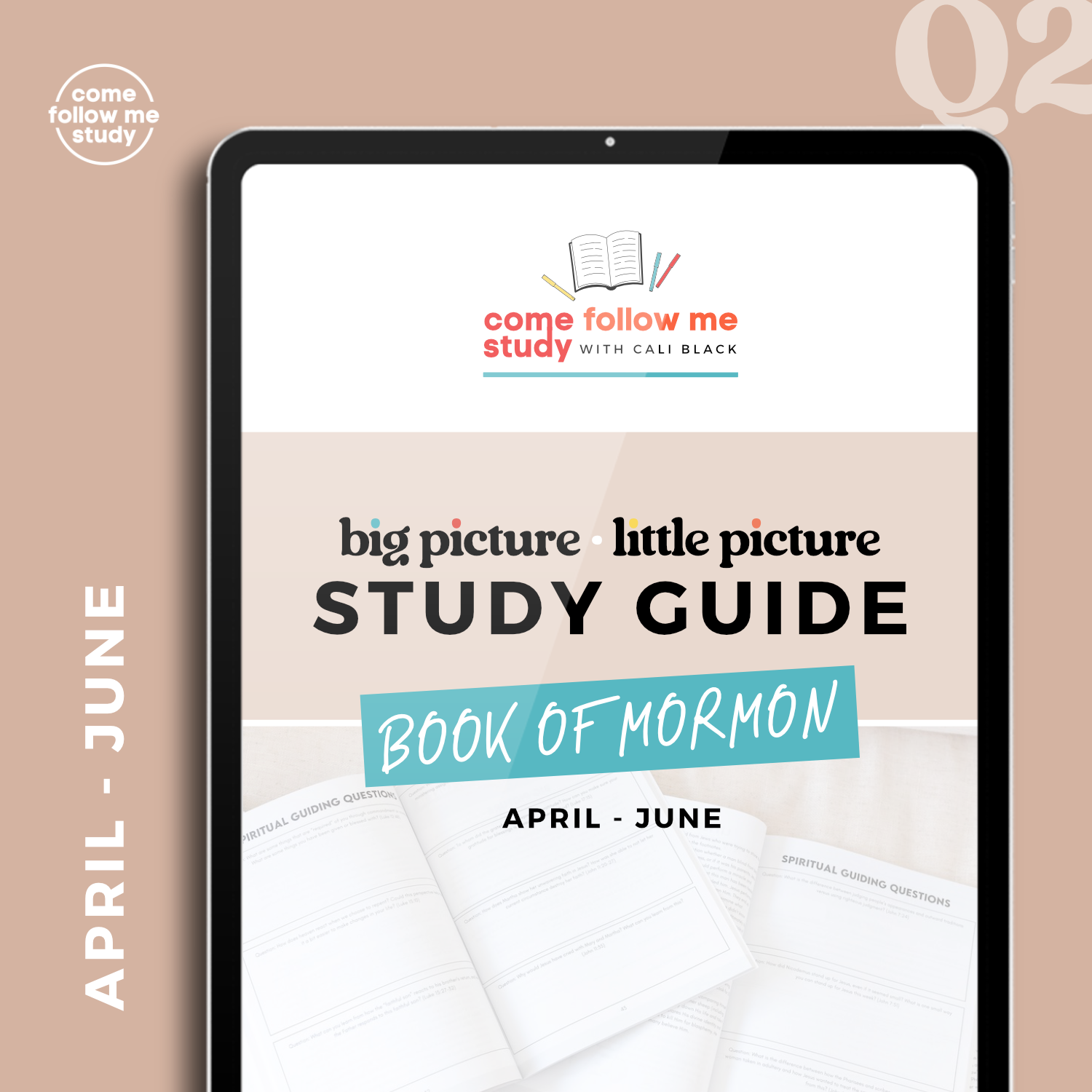 book of mormon (q2 apr-jun) big picture/little picture study guide *digital download*