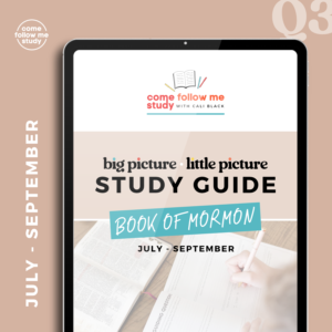 book of mormon (q3 jul-sep) big picture/little picture study guide *digital download*