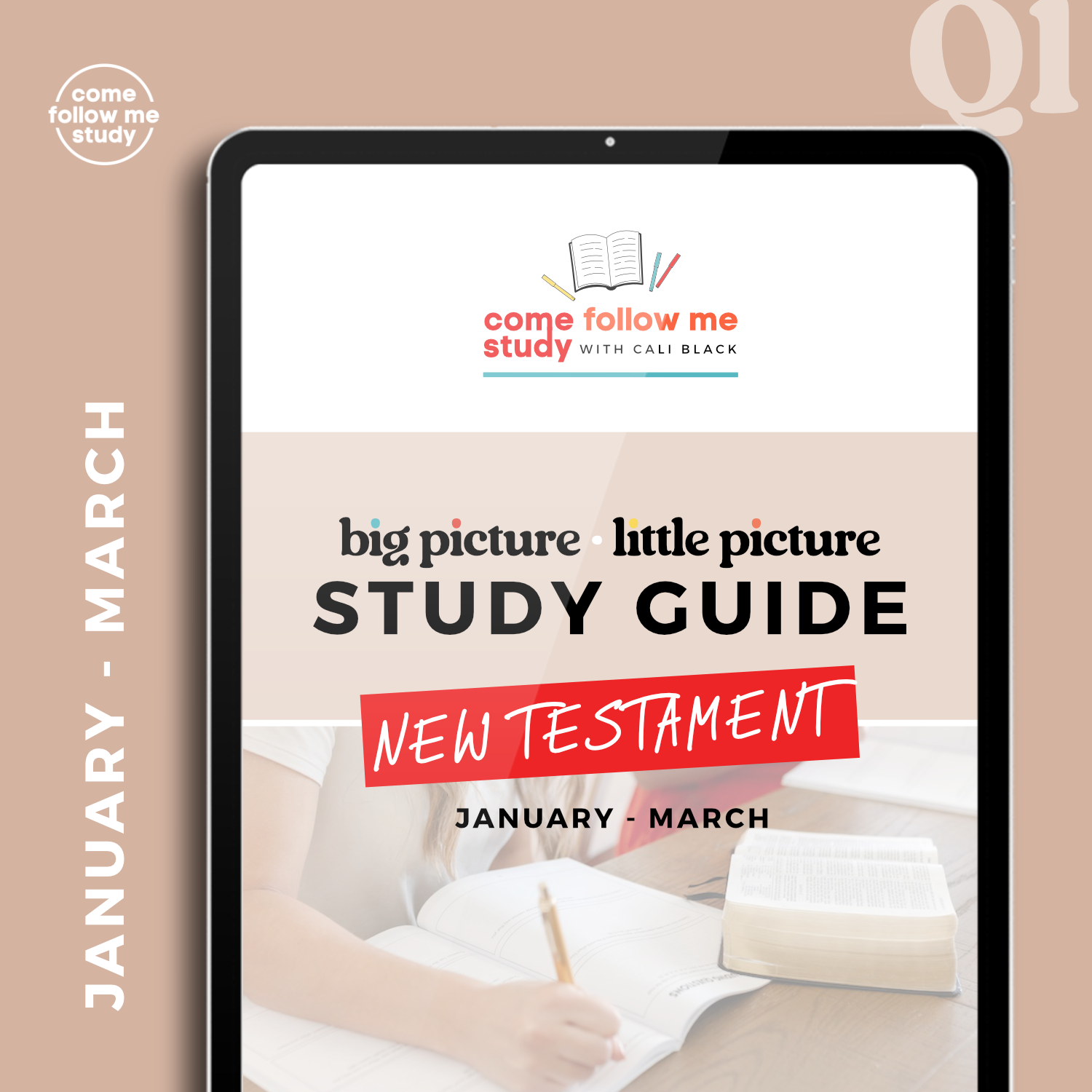 *New Testament (Q1 JAN-MAR) Big Picture/Little Picture Study Guide *DIGITAL DOWNLOAD*