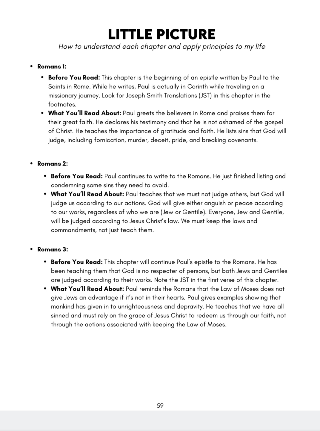 *new testament (q3 jly-sep) big picture/little picture study guide *digital download* - Image 6