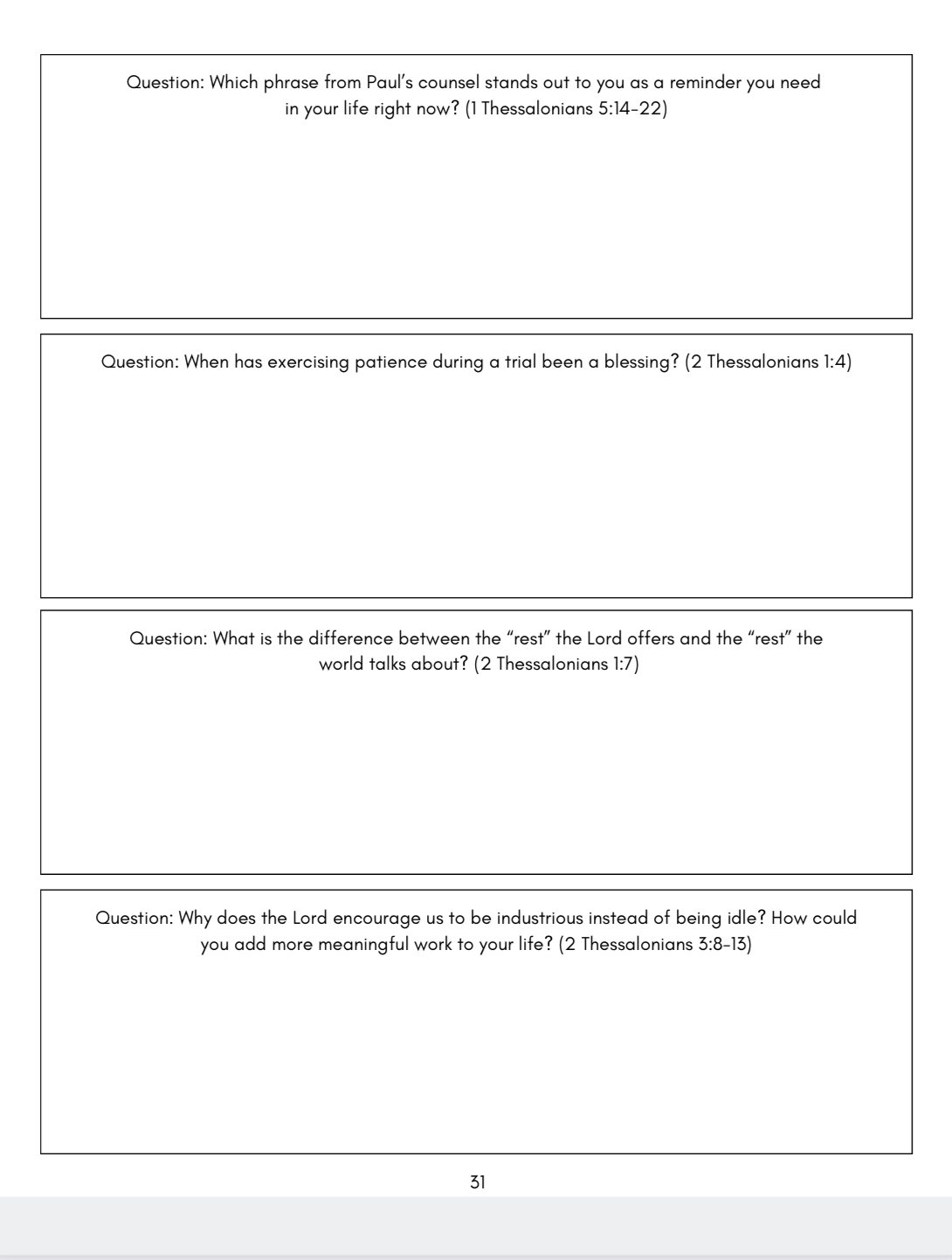 *new testament (Full year bundle) big picture/little picture study guide set of 4 *digital downloads* - Image 7