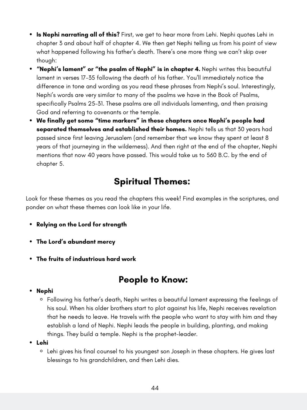 book of mormon (q1 jan-mar) big picture/little picture study guide *digital download* - Image 3