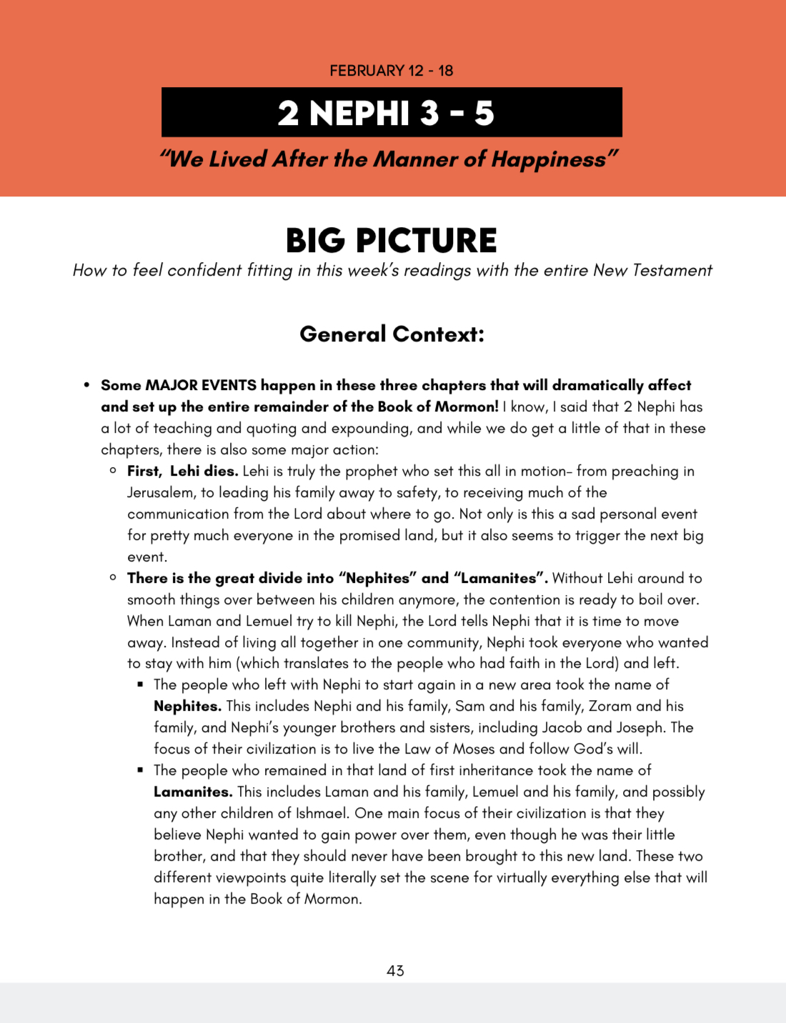 book of mormon (q1 jan-mar) big picture/little picture study guide *digital download* - Image 2