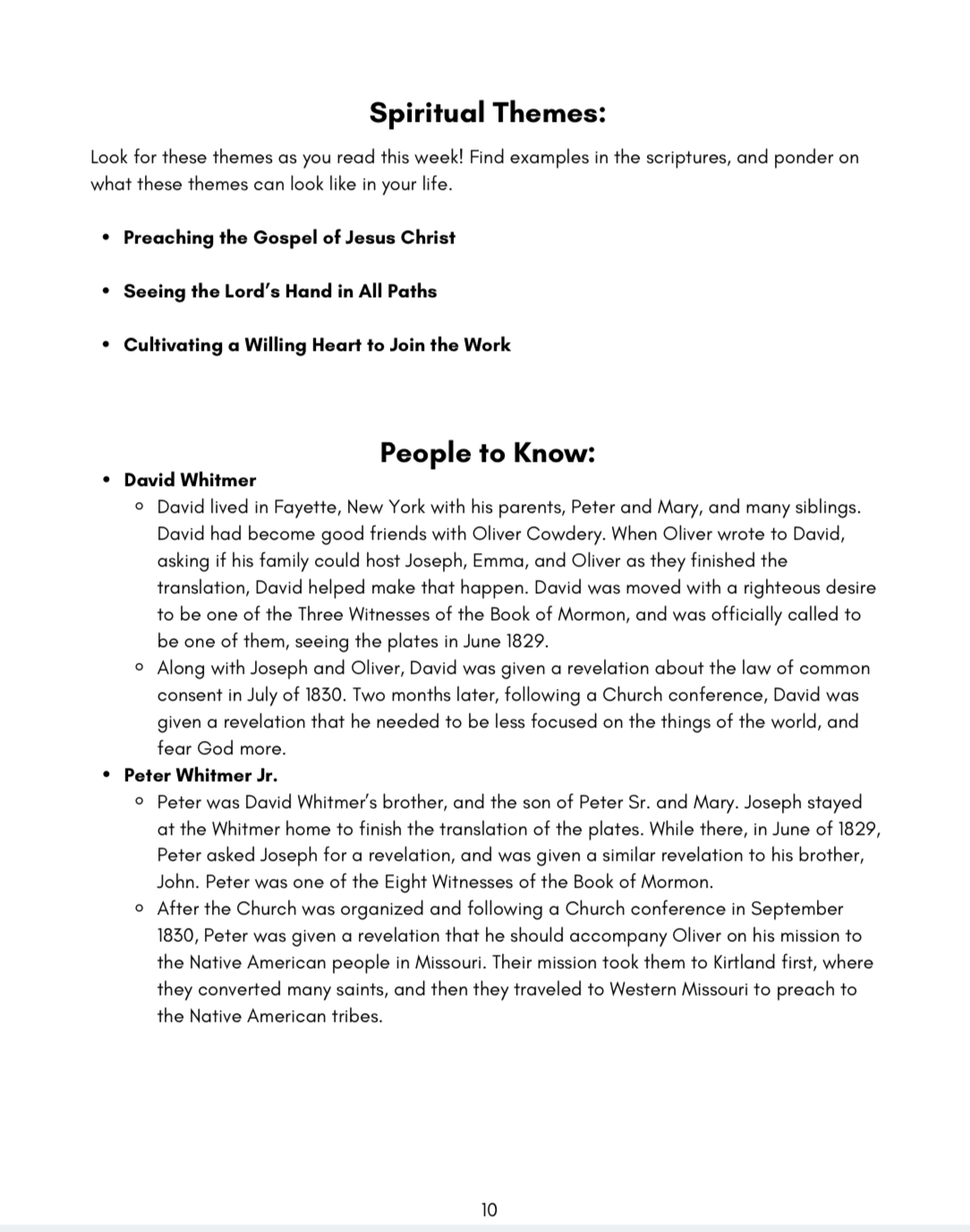 doctrine & covenants (q2 apr-jun) big picture/little picture study guide *digital download* - Image 3