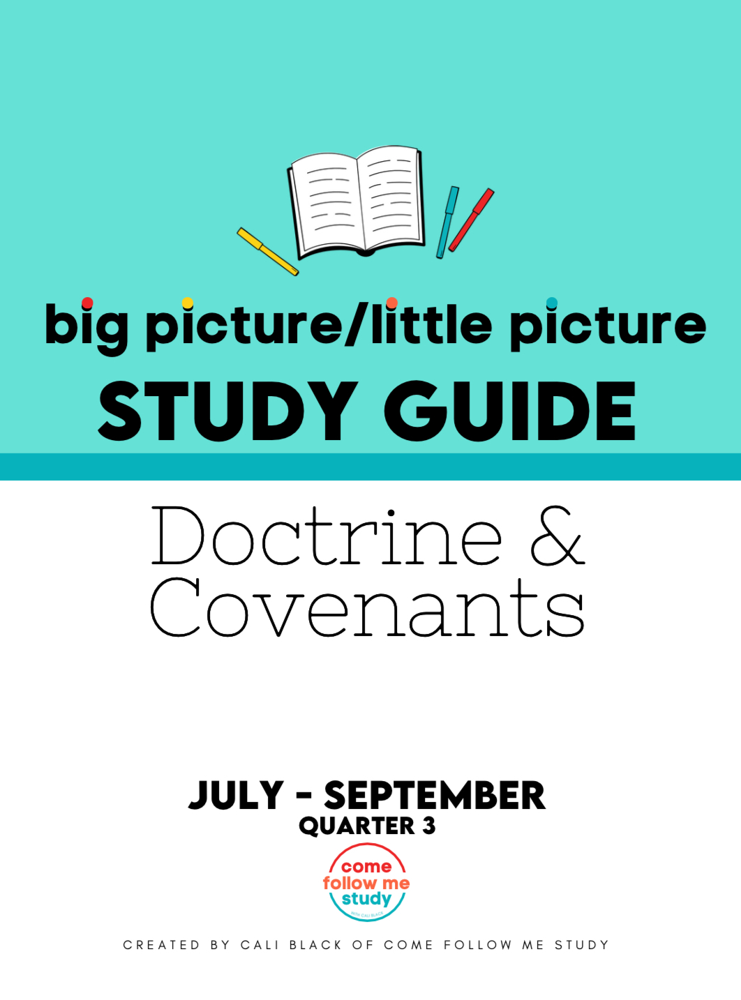 doctrine & covenants (q3 jul-sep) big picture/little picture study guide *digital download* - Image 2