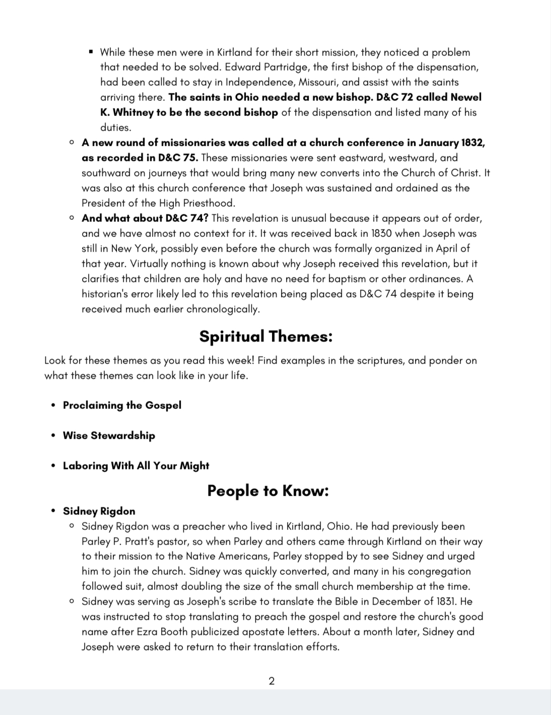 doctrine & covenants (q3 jul-sep) big picture/little picture study guide *digital download* - Image 6