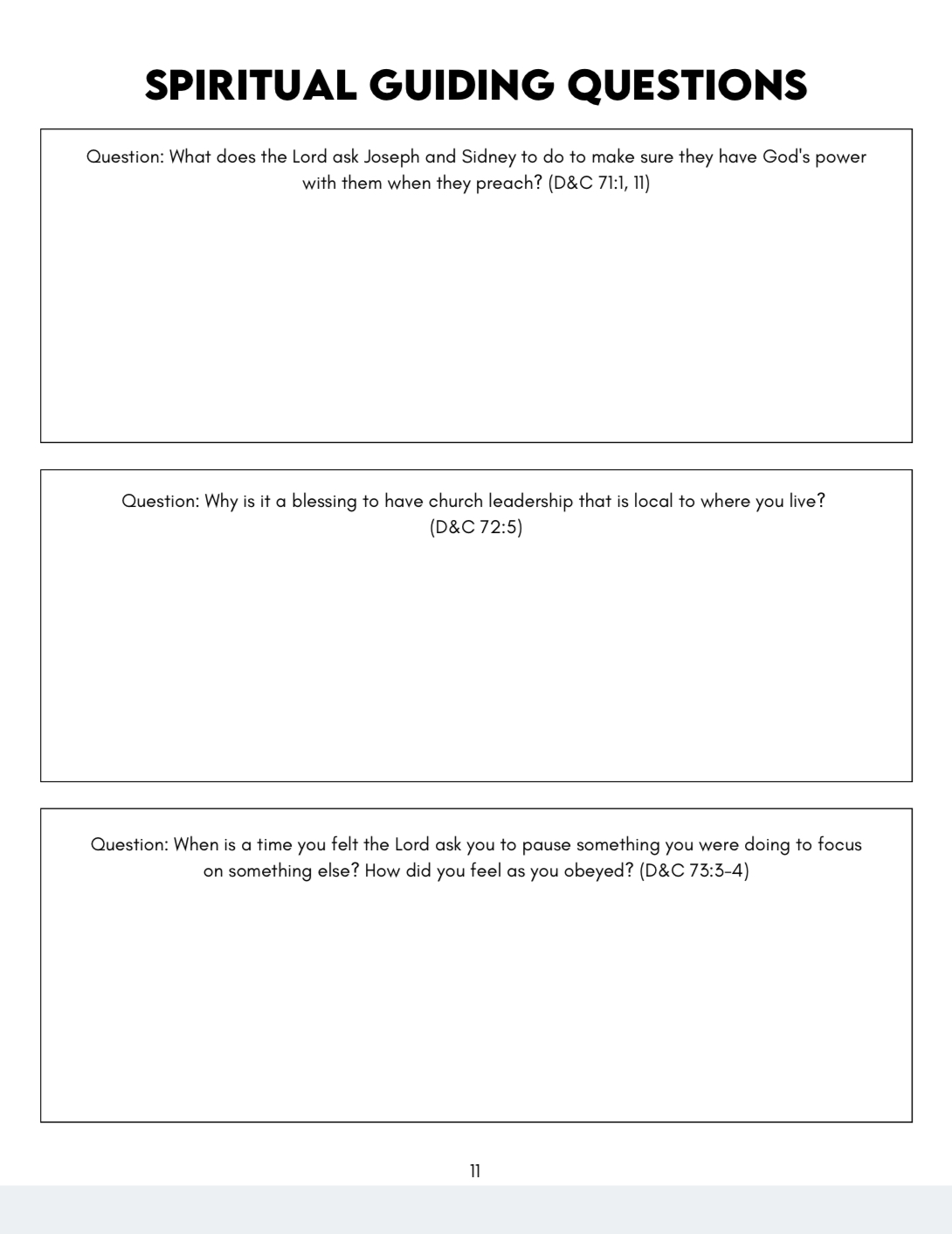 doctrine & covenants (q3 jul-sep) big picture/little picture study guide *digital download* - Image 7