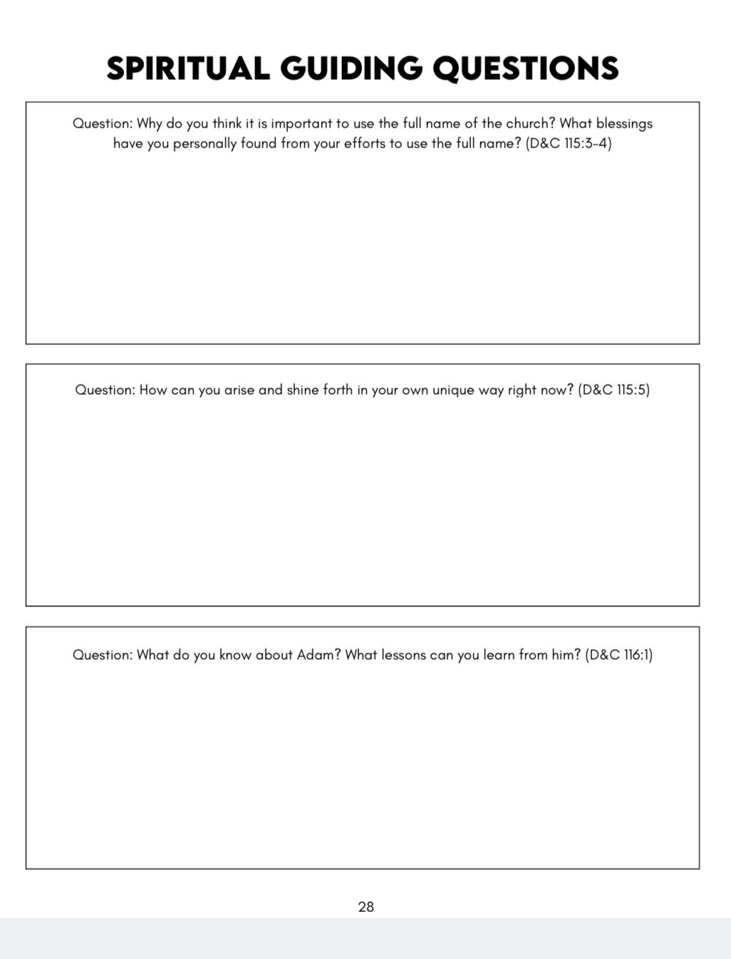 doctrine & covenants (q4 oct-dec) big picture/little picture study guide *digital download* - Image 8