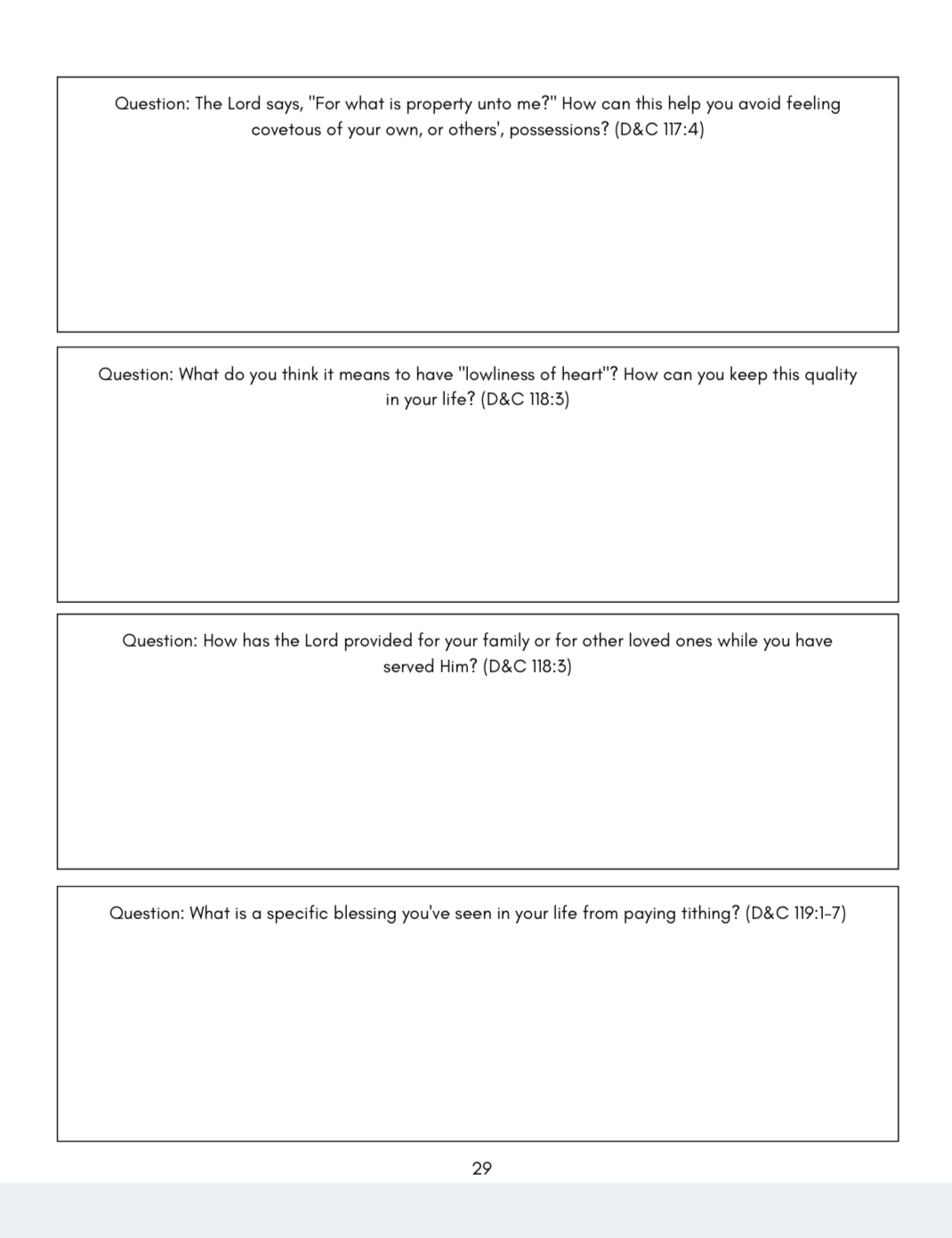 doctrine & covenants (q4 oct-dec) big picture/little picture study guide *digital download* - Image 9